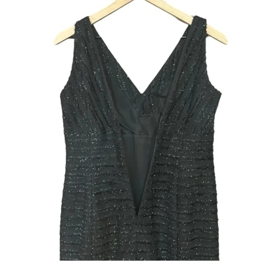 W by Worth Black Sleeveless Mini Dress Size 6 - Picture 5 of 8